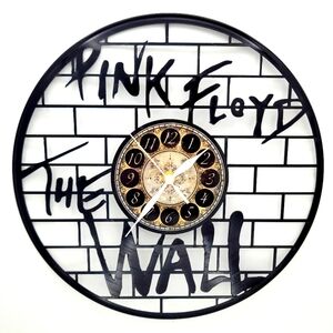 PINK FLOYD THE WALL vinyl record clock      birthday music clocks
